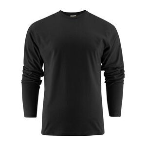 Printer Unisex Adult Heavier Pro Long-Sleeved T-Shirt / Black
